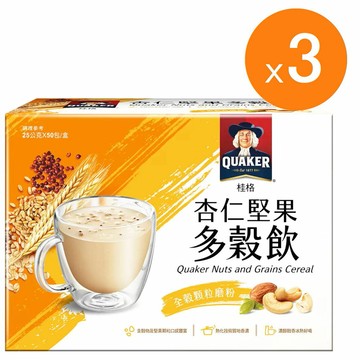 [COSCO代購6] W136693 桂格 杏仁堅果多穀飲 25公克 X 50包 3组