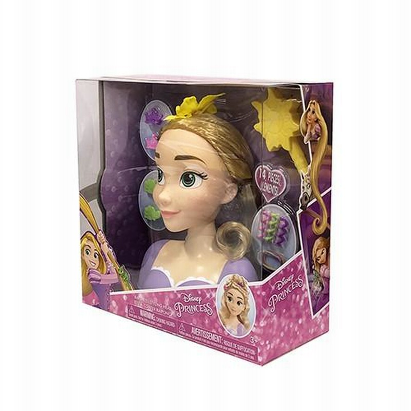 【レアUSAディズニー】Disneyプリンセス ラプンツェルスタイリングヘッド Amazon.co.jp: ディズニー プリンセス ラプンツェル