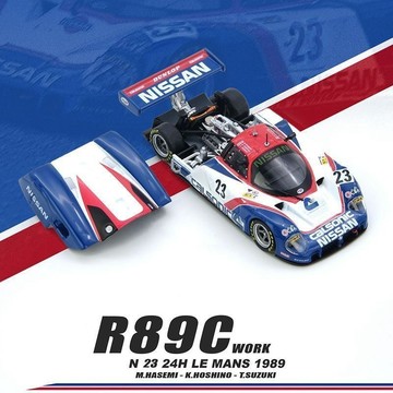 INNO 1:64 Le Mans 日產Nissan 利曼 R89C No.23 1989 合金賽車模型