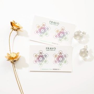 惜福專區｜微NG優惠｜第三代！｜麥達昶立方 ｜OM 嗡 ｜神性意識橋梁彩｜虹光貼紙 法寶獨家訂製 神聖幾何圖騰貼紙