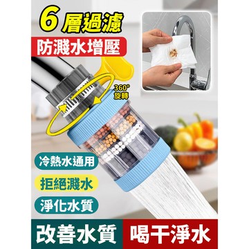 100%淨水除氟水龍頭過濾器/旋轉濾水器/洗臉台適用