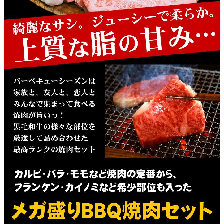 焼肉 食べ比べ 最高級 黒毛和牛 店長厳選 おまかせ焼肉セット 400g 5種類入り バーベキュー 肉 セット 福袋 BBQ