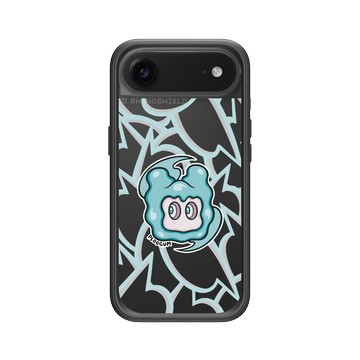 iPhone Air Mod NX -邊框背蓋組合 (相機按鈕) 黑 - Contemporary Tokyo - PLOOGUM Bubbles