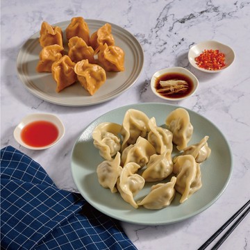 海鮮雙饗水餃4件組(48顆)