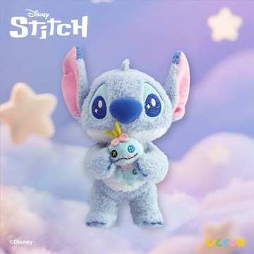 【野獸國】星際寶貝 史迪奇 絨毛娃娃 抱醜丫頭款 (20CM)