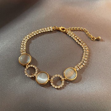 新品潮流高級感手鏈ins小眾設計簡約冷淡風女生閨蜜手飾