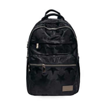 J II 後背包-野蠻多隔層防潑水後背包-星星黑-6233-1