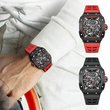 BEXEI 五芒星鏤空高尚潮流自動機械錶-9068