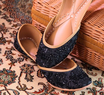 【新-暗夜】印度風情/手工釘珠鞋