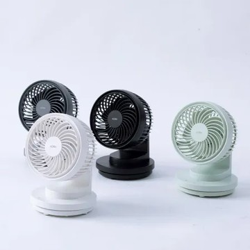 【sOlac】6吋DC變頻自動擺頭可充電無線行動風扇循環扇 SFA-F01 二色可選