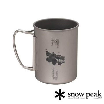 出清特價【日本 snow peak】TT×SP聯名鈦金屬單層杯300ml MG-142-1-TT 戶外 露營 登山