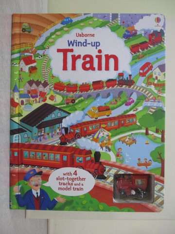 【書寶二手書T1／少年童書_Y92】Wind-Up Train_Fiona Watt,Alistar