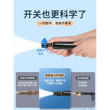 超強壓力洗車水管高壓洗車水槍搶家用神器伸縮水管軟管自來水噴頭
