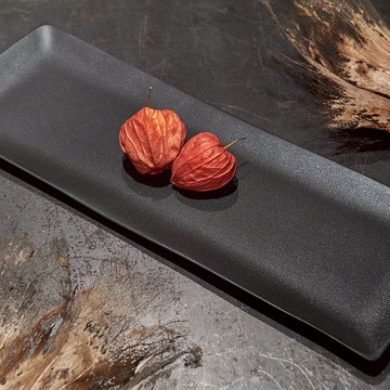 【3,co】海洋長方盤(大) - 黑