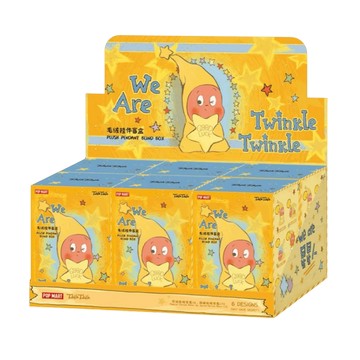 我們都是星星人系列 毛絨掛件 盲盒（6入）