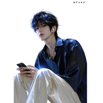 【8 月新品】07-137-0191 人物貼紙 簡約夏日男孩