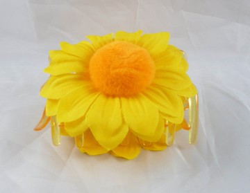 【震撼精品百貨】DiaDelSol_向日葵太陽花~髮飾『夾子』