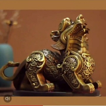純銅貔貅擺件招財金錢貔貅一對家居客廳店鋪前臺辦公室旺財吉祥物