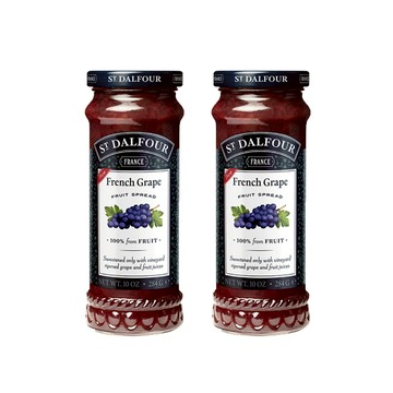 【滿額贈】法國聖桃園 葡萄果醬 284g 二入組｜台灣總代理直營