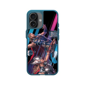 iPhone 17 Clear (相機按鈕) 夜幕藍 - 迪士尼-漫威 Marvel - 雷神索爾-愛與雷霆