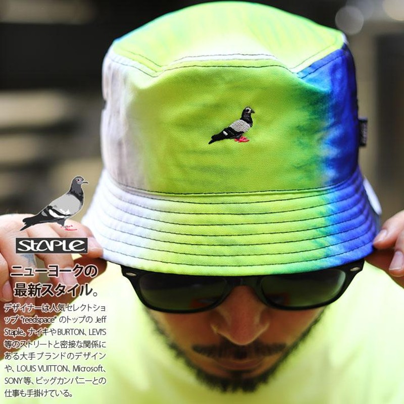 STAPLE ハット ステイプル 帽子 hat バケットハット バケハ おしゃれ