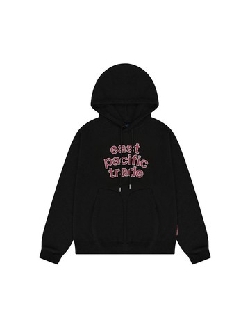 ARCH LOGO HOODIE (BLACK)