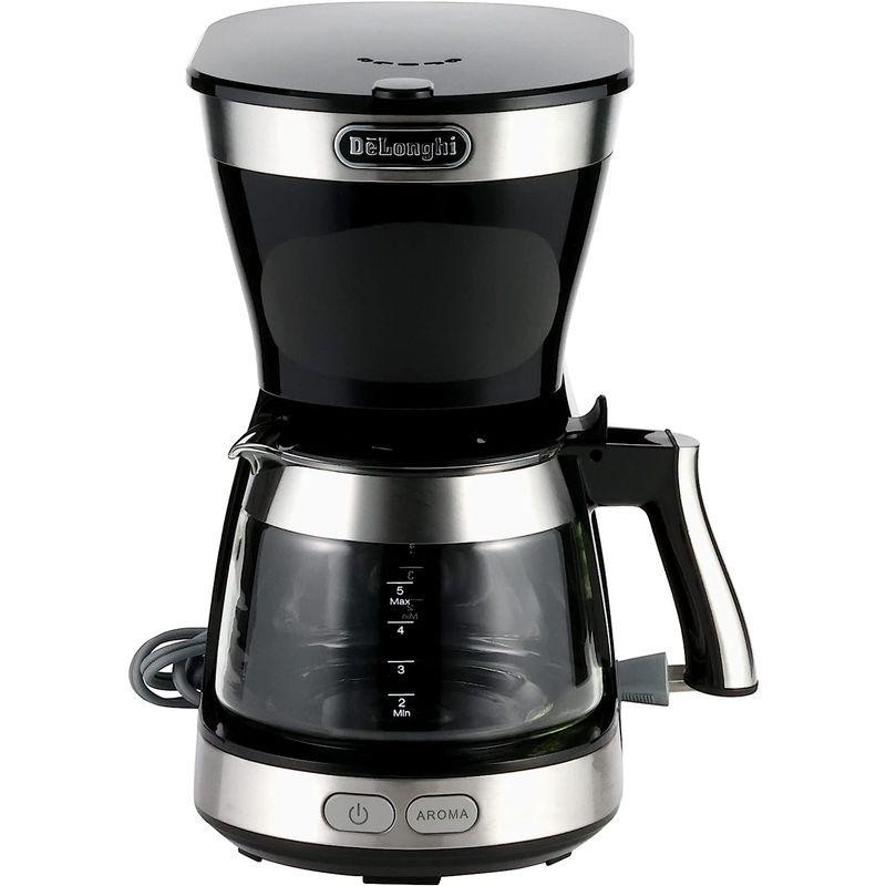 デロンギ(DeLonghi) ドリップコーヒーメーカー 650ml ブラック