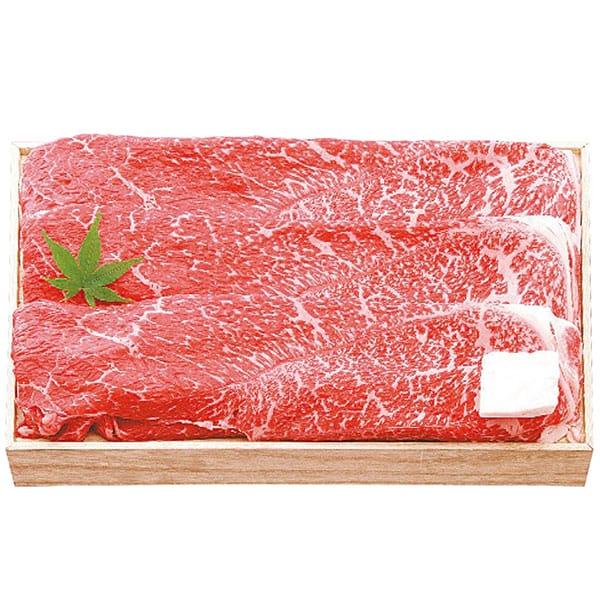 お歳暮 御歳暮 2023 肉 和牛 ギフト 近江牛 すき焼き 牛モモ バラ 約300g セット 高級 食品 グルメ 食べ物 SEN-111