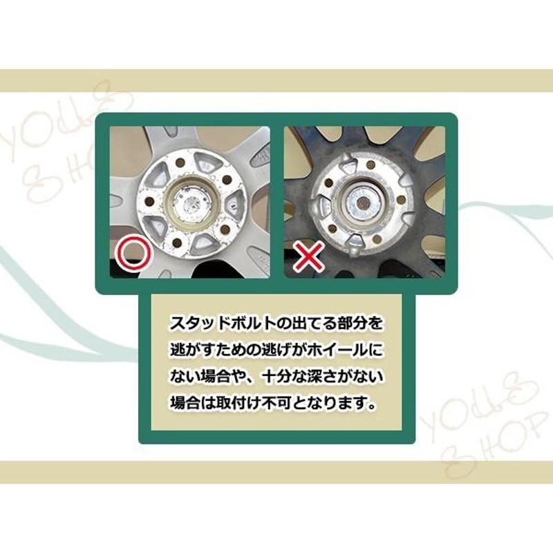 ワイドトレッドスペーサー 5H PCD114.3 P1.5 15mm M12 ハブ径 60mm 5穴 ...