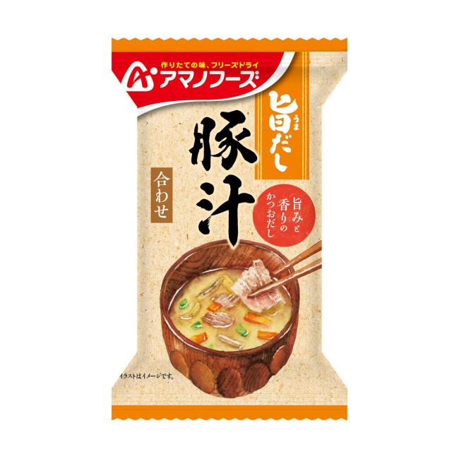 アマノフーズ 旨だし 旨だし 豚汁 10食入 