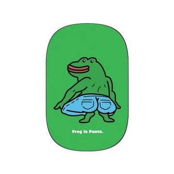 固架 MAX- MagSafe 兼容 黑 - 怪奇事物所 Incrediville - 青蛙穿褲子