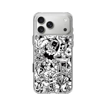 iPhone 17 Pro Max Clear Case（相機按鈕） 透明 - Ted Leonid Melendres - Never Alone 不再孤單