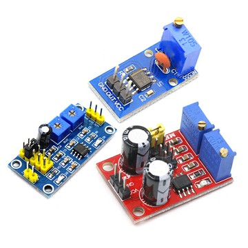 NE555脈沖發生器方波矩形波頻率占空比信號發生器模塊頻率可調板