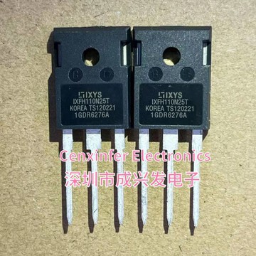 擴大機 大功率功放機 家用音響放大器 HIFI功放 IXFH110N25T 110A 250V TO-247 全新IXYS大功率MOS場效應管 台灣出貨