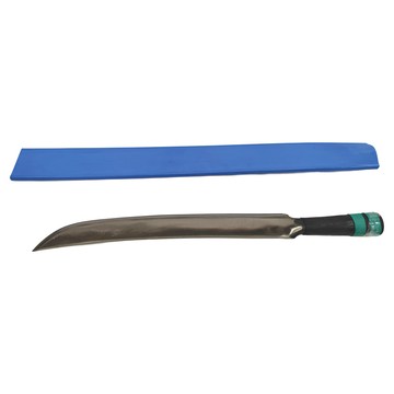 雙中自製 原住民鐵管柄山刀(圓頭) 總長50cm  1個  藍色