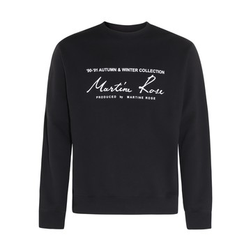 Martine Rose - Black Cotton Sweatshirt