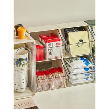 茶包收納盒膠囊咖啡置物架辦公桌面茶水間吧臺透明亞克力收納架子