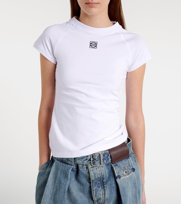 Loewe Anagram cotton-blend T-shirt