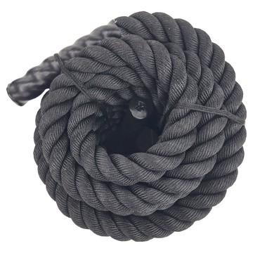 AB Sport 訓練戰繩 - 滌綸材質  黑色  3.8cm x 15.2m