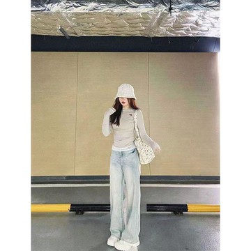 爆款直降價  帆布包 單肩包  收納袋  斜挎包 單肩包 韓版慵懶風碎花帆布水桶包包2025新款高顏值簡約大容量逛街單肩
