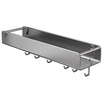 皇家 鍋蓋收納架  壁式 銀色  1個