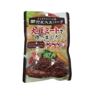 デミグラスソース風野菜大豆バーグ　100gx2個セット　三育