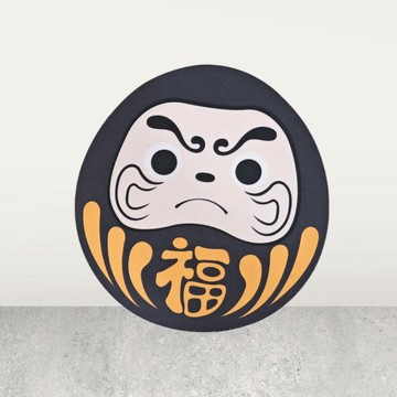 隆探吉 福神 滑鼠墊 達摩不倒翁 福神