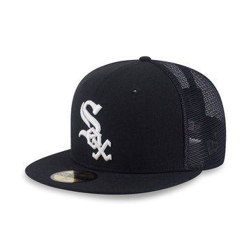 NEW ERA 男女 59FIFTY TRUCKER PACK 芝加哥白襪 黑 NE70949004