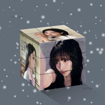 偶像周邊✨粉絲必收 TWICE名井南mina周邊益智三階魔方兒童顏值創意禮物學生拼圖玩具 情侶禮物 交換禮物