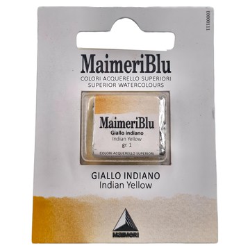 MaIMeRI 美利 塊狀水彩 S1INDIAN YELLOW 098 印度黃  1.5ml  1色