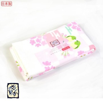 croissant 彩華雙鳥櫻毛巾34*85公分