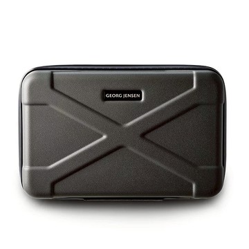 【Georg Jensen】丹麥硬殼過夜包-黑色 旅行收納包 適合上班 出差 旅遊 隨身小物收納