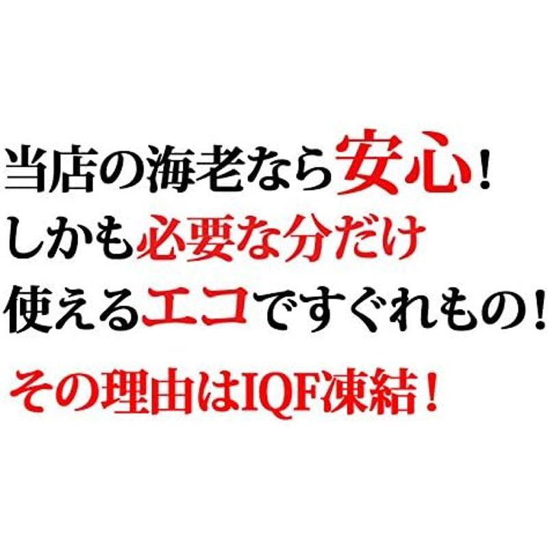 バラ凍結 大サイズ 無頭 ブラックタイガーエビ (大きい13-15サイズ）500ｇ（15尾前後入り）