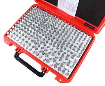 [3美國直購] 針規套裝 Accusize Industrial Tools 0.251吋-0.500吋, 250 Pc/Set Steel Plug Pin Gage Set, Minus, Class Zz, M2(-)